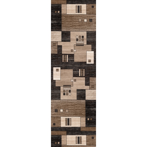 RUG BRANCH  Modern Geometric Checkered Indoor Rug