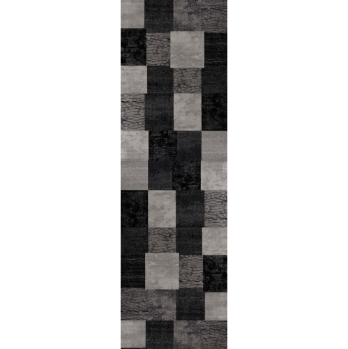 RUG BRANCH  Contemporary Geometric Checkered Indoor Rug