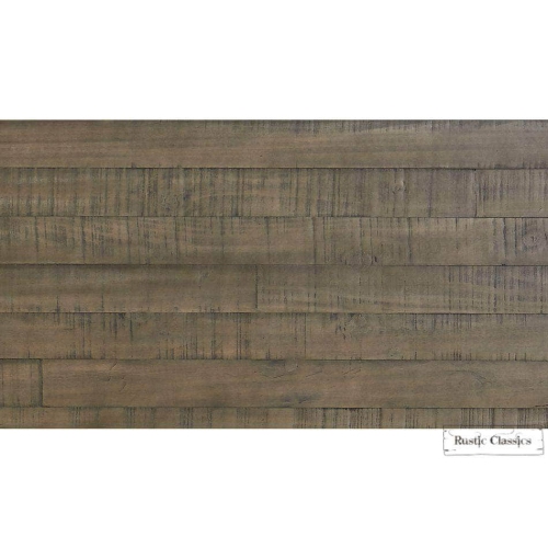 Rustic Classics Whistler Reclaimed Wood Platform Bed in Grey