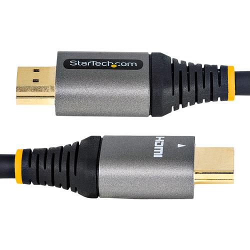 StarTech 5m 8K HDMI 2.1 Cable (HDMM21V5M) - Grey/Black