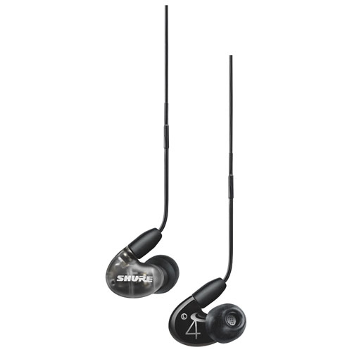 Shure AONIC 4 In-Ear Sound Isolating Headphones - Black