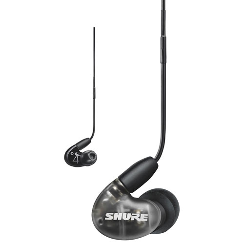 Shure AONIC 4 In-Ear Sound Isolating Headphones - Black