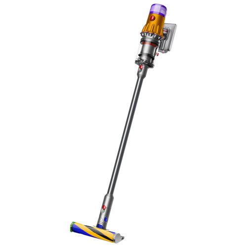 Dyson V12 Detect Slim Cordless Bagless Stick Vacuum - Satin Yellow/Gloss Nickel