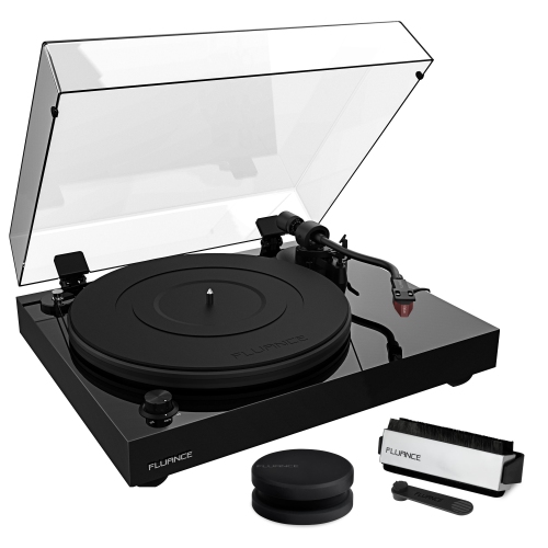 FLUANCE  Rt83 Reference Vinyl Turntable Record Player With Record Weight And Vinyl Cleaning Kit