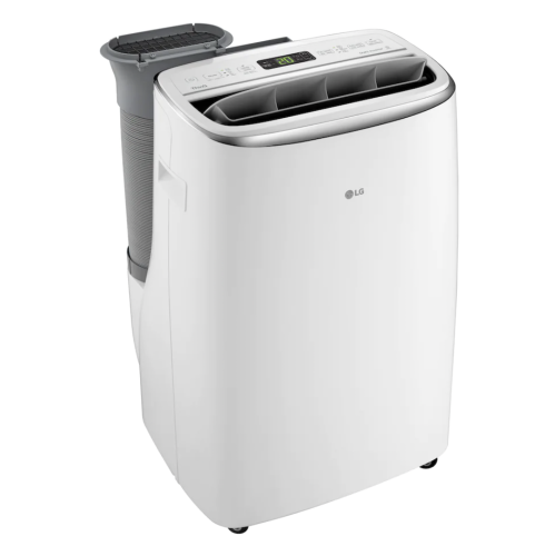 LG 14 000 BTU Climatiseur portable intelligent, double onduleur, silencieux, économe en énergie, Wi-Fi avec télécommande LCD en blanc (LP1419IVSM)
