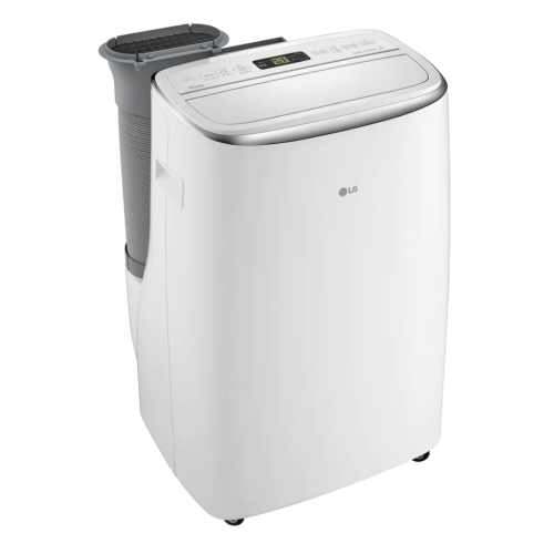 LG 14 000 BTU Climatiseur portable intelligent, double onduleur, silencieux, économe en énergie, Wi-Fi avec télécommande LCD en blanc (LP1419IVSM)