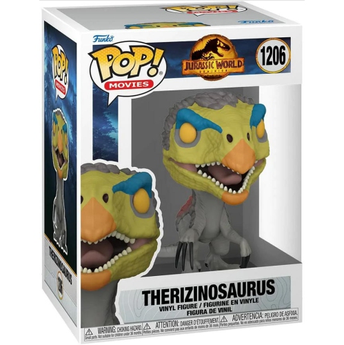 FUNKO  Pop Movies Jurassic World 3.75 Inch Action Figure - Therizinosaurus #1206