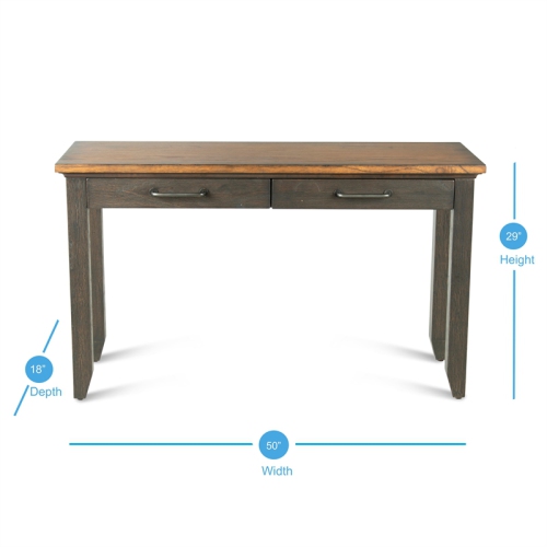 Bear Creek Two-tone Brown Sofa Table