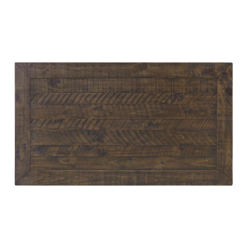 Martin Svensson Home Monterey Wood 2 Drawer Coffee Table Cream White and Brown