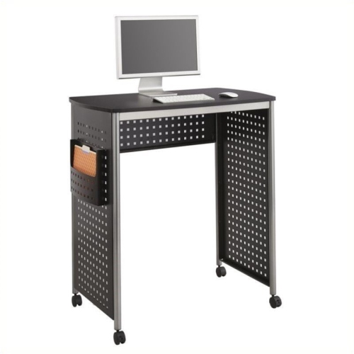 PEMBERLY ROW  Standing Desk Workstation In In Black