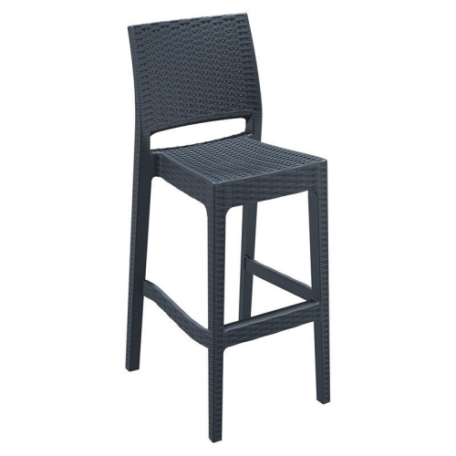 Compamia Siesta Jamaica 29.5" Barstool in Dark Gray