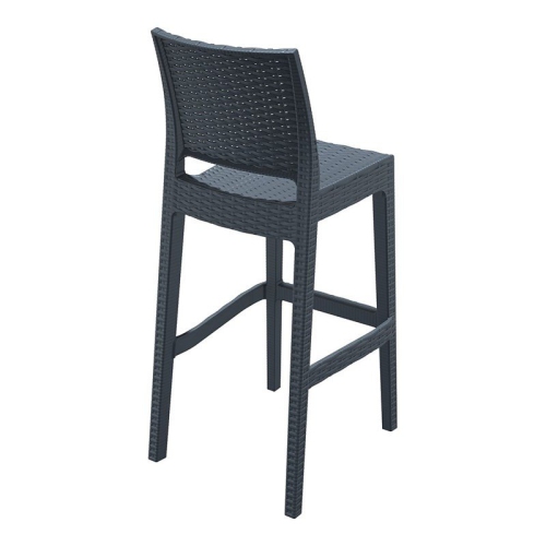 Compamia Siesta Jamaica 29.5" Barstool in Dark Gray