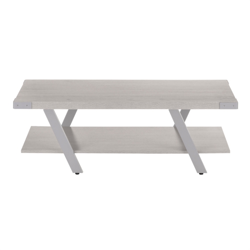 Mirella Coffee Table in White Ash