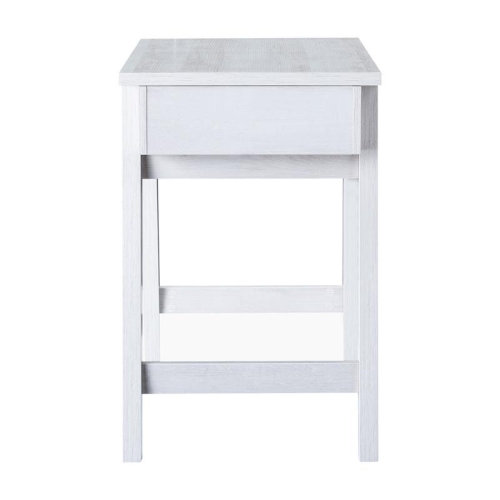 Furniture of America Kelli Modern Wood Lift-Top Console Table in White Oak