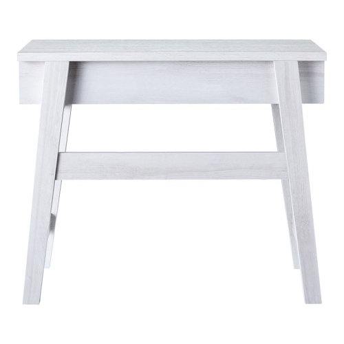 Furniture of America Kelli Modern Wood Lift-Top Console Table in White Oak