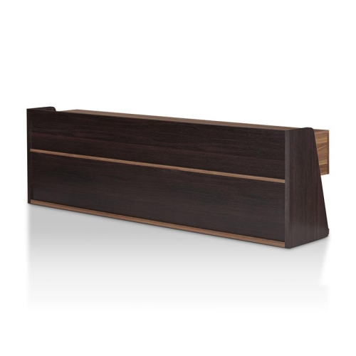 Furniture of America Taren Contemporary Wood 70-Inch TV Stand in Light Walnut