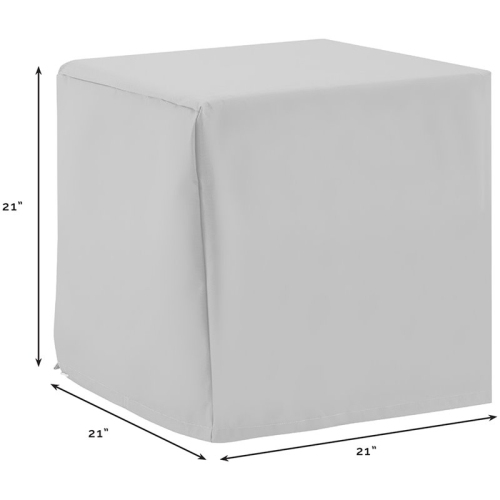 Housse de table de bout Crosley, havane