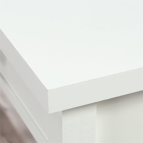 Sauder County Line 47" Rustic Wooden Writing Desk in Soft White