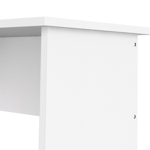 Tvilum Warner Contemporary 4 Drawer Writing Desk in White