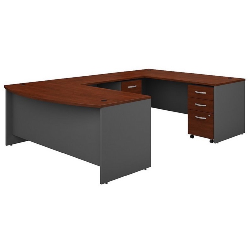 SCRANTON & CO  72" U-Shaped Desk With Pedestal