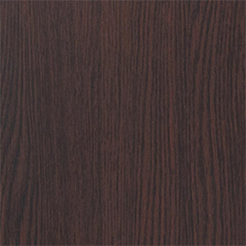 Furniture of America Borche Industrial Wood Round Coffee Table in Walnut