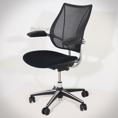 Human Scale Liberty Chair | Black | Refurbished/Renewed by Chairorama