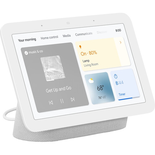 GOOGLE  Nest Hub (2Nd Gen) (Chalk, Ga01331) - Brand New Best portable and instant info system 