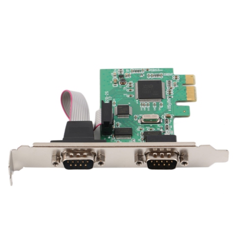 axGear High Speed 2 Port RS-232 RS232 Serial Port COM to PCI-E PCI Express Card