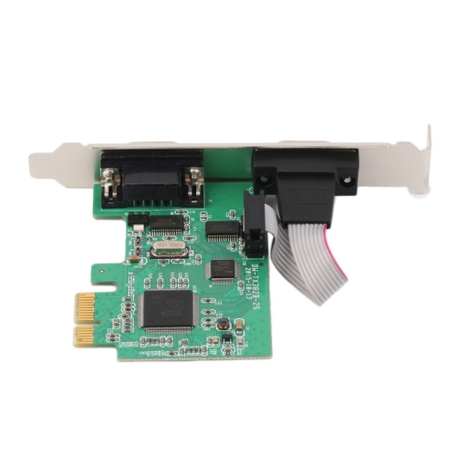 axGear High Speed 2 Port RS-232 RS232 Serial Port COM to PCI-E PCI Express Card