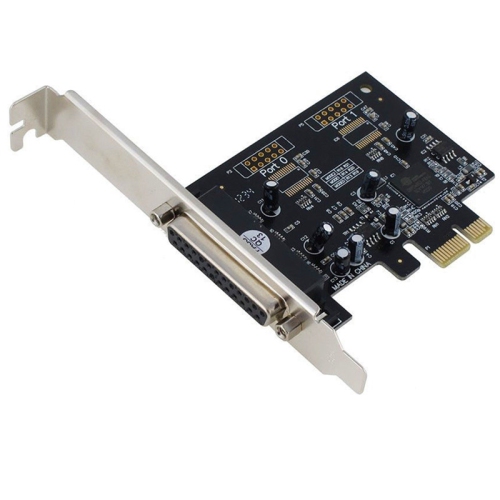 AXGEAR  Parallel PCie PCi-E Express Controller Adapter Card for Desktop Computer Printer