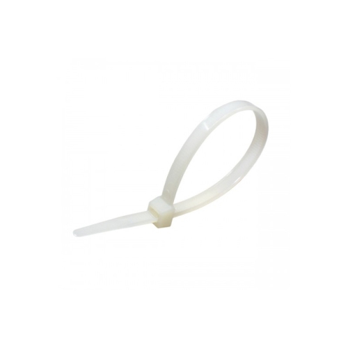 axGear Nylon Cable Tie White 8 Inch