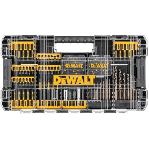 FlexTorq Power Drill Driver Bit Set - 100 Piece and Case