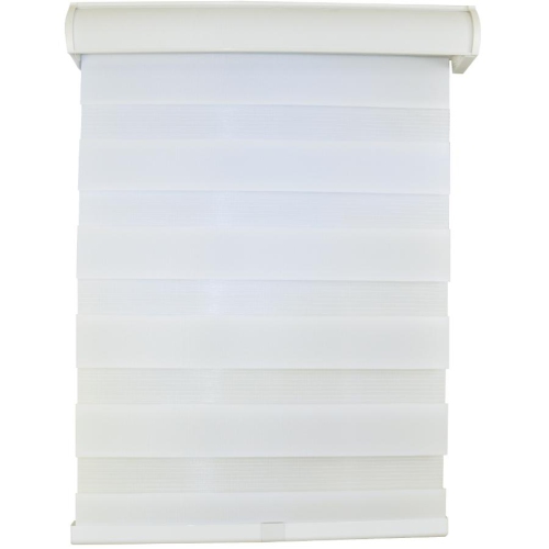 VERSAILLES  36" X 72" Eggshell Cordless Fabric Window Blind