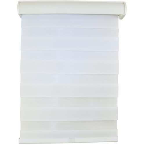 VERSAILLES  48" X 72" Eggshell Cordless Fabric Window Blind