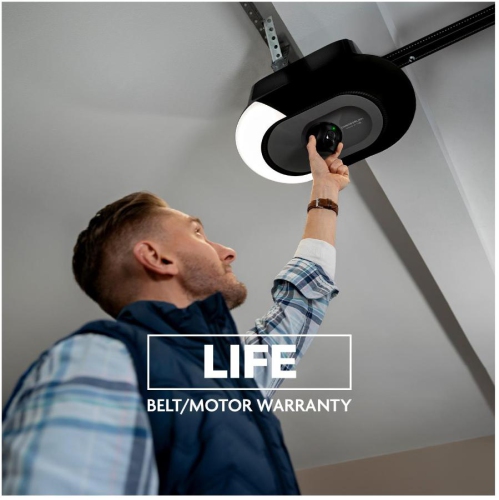 Ouvre-porte de garage intelligent MyQ avec caméra qui détecte les mouvements, 3/4 HP