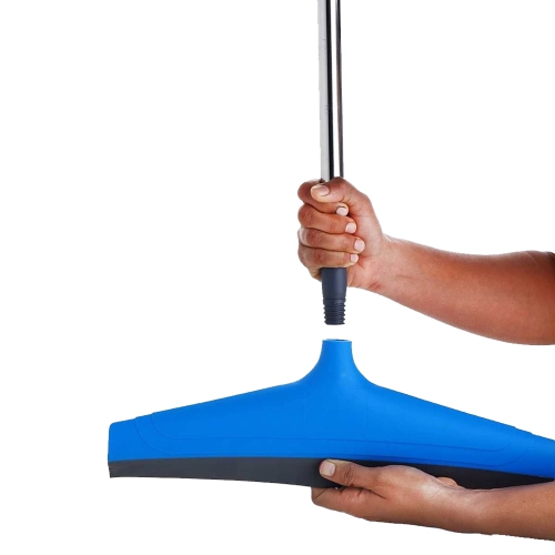 Floor Stainless Steel Rod Wiper Cleaner for Concrete/Tile Floor, Glass, Window, Garage, Deck and Shower