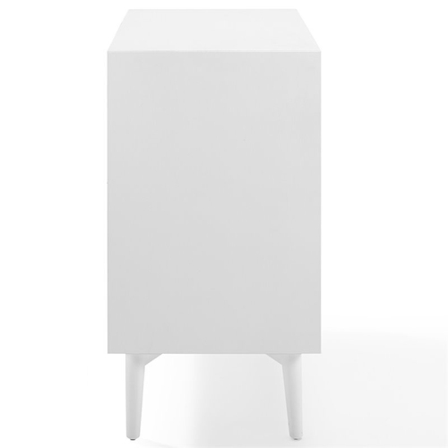 Crosley Landon 2 Door Bar Cabinet in White