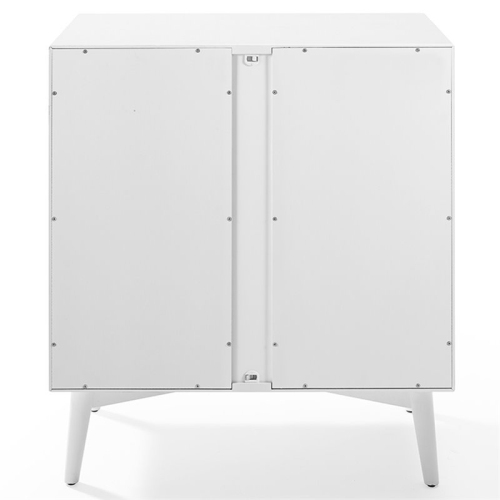 Crosley Landon 2 Door Bar Cabinet in White