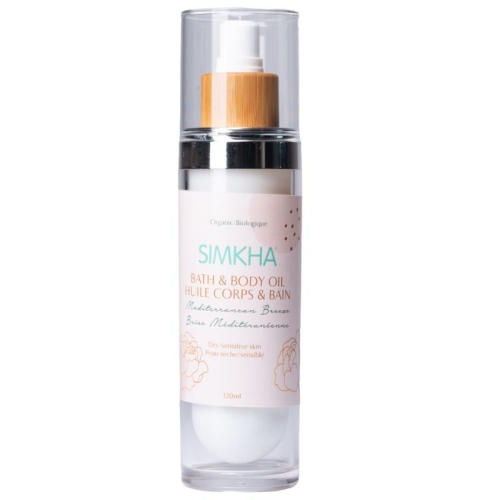 SIMKHA BIOCOSMETICS  Bath, Body And Massage Oil With Rose Petals