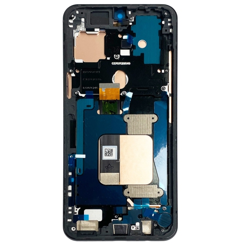 Replacement OLED Display Touch Screen Digitizer Assembly With Frame For LG V60 ThinQ 5G - Black by ESOURCE PARTS - Refurbished condition - Image 2