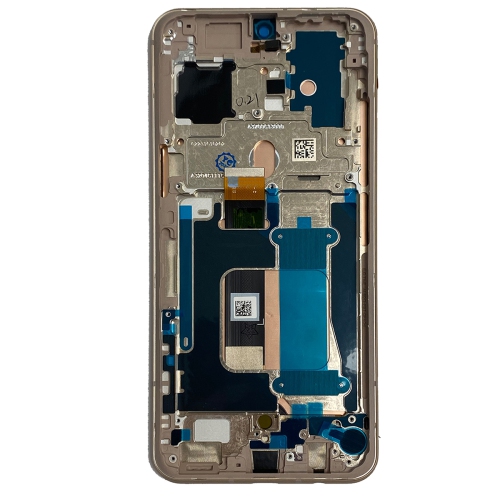 Replacement OLED Display Touch Screen Digitizer Assembly With Frame For LG V60 ThinQ 5G - Classy Gold by ESOURCE PARTS - Refurbished condition - Image 3