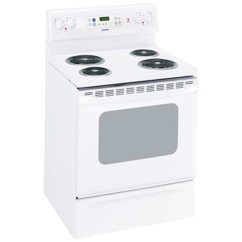 Moffat 30" 5.0 Cu. Ft. Coil Top Electric Range - White - Open Box - Perfect Condition