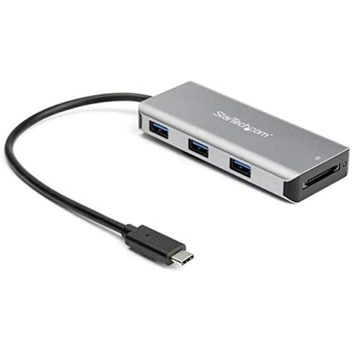 CANADABESTBUY  Startech.com 3 Port 10GBps USB C Hub With Sd Card Reader - 3X USB-A & 1X Sd Slot - Portable USB 3.1/3.2 Gen 2 Type C A