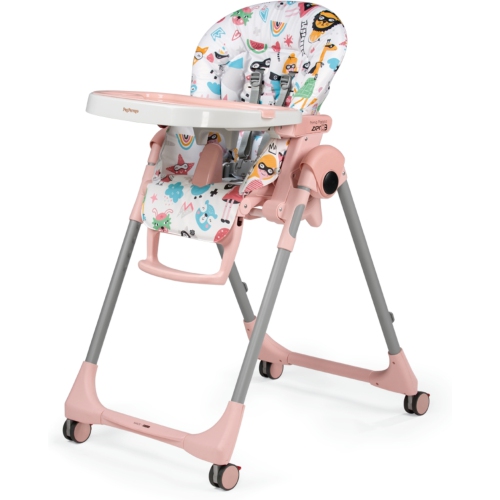 Chaise haute Prima Pappa Zero-3 de Peg Perego - Super Girl