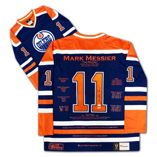 Mark Messier's famous guarantee jersey