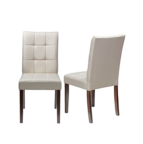 Clare 7Pc Solid Wood Dining Set - Beige