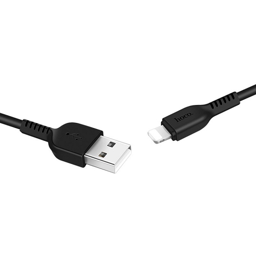 TopSave Hoco X20 Flash Charging Data Cable For Lightning Wire Charger TPE Connector 1m 2m 3m Smartphone Charge Cord, 2.4A3M