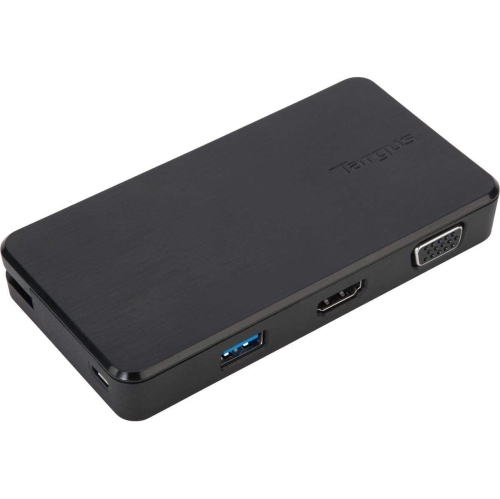 Targus USB 3.0 & USB-C Dual Video 1K-2K Travel Docking Station