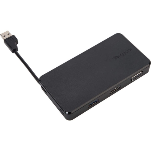 Targus USB 3.0 & USB-C Dual Video 1K-2K Travel Docking Station