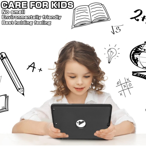 iPad Air Case, 3in 1 Heavy Duty Protection Combo Hybrid Impact Silicone Hard Case Cover for ipad Air 2013 Model